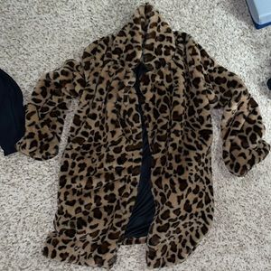 Cheetah print jacket